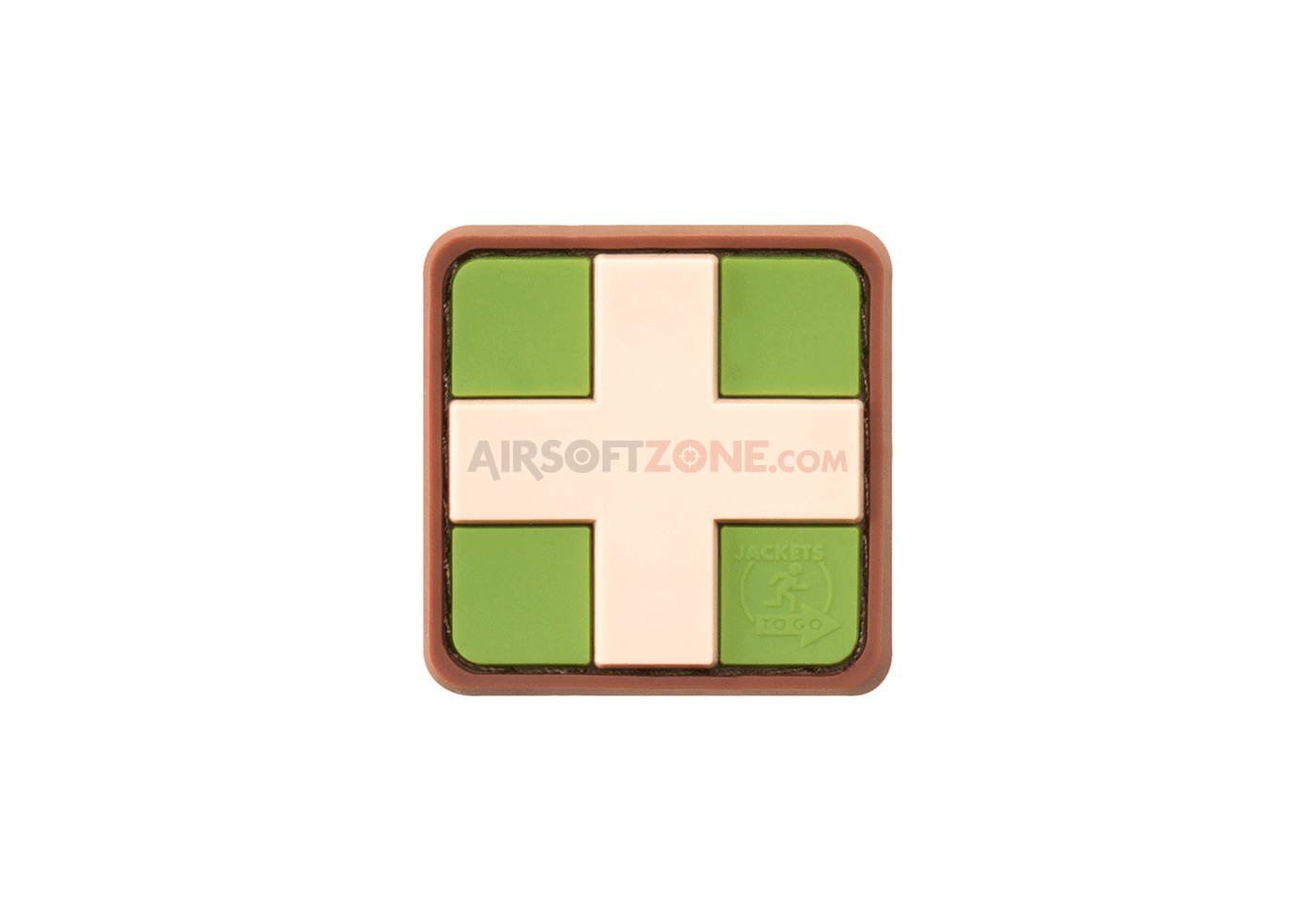 Patch cauciuc red cross - 25mm - multicam